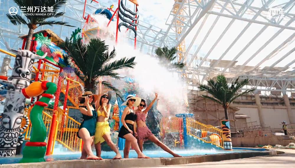 兰州万达茂水乐园水寨 兰州万达茂水乐园水寨