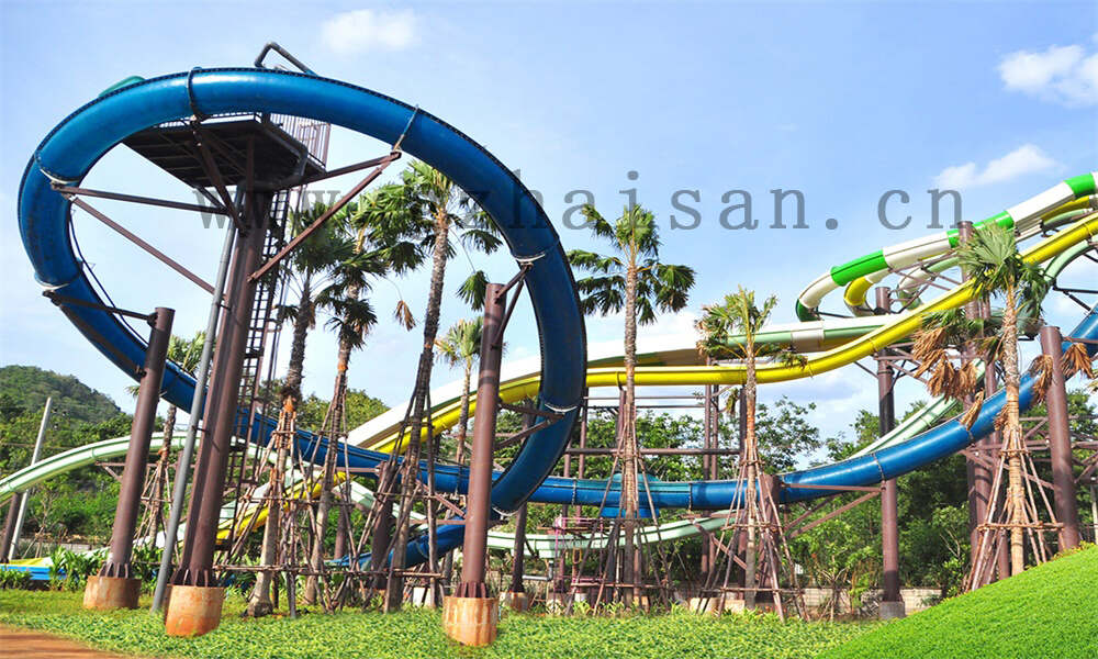 设计水上乐园景点推荐卡图片